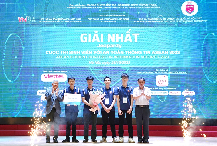 Đại học Bách khoa Hà Nội đại diện Việt Nam tham dự cuộc thi Cyber SEA Game 2023